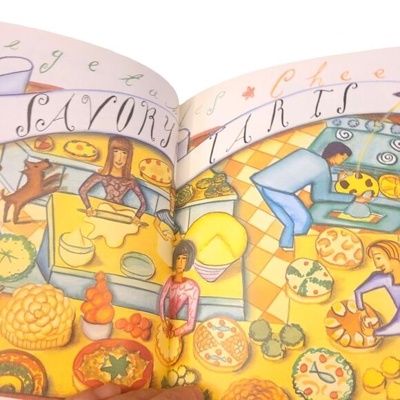 Festive Tarts Cookbook Sylvia Thompson Hardbound Sweet And Savory Recipes - Picture 7 of 13